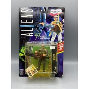 1992 Kenner Aliens Space Marine BISHOP Action Figure NEW NICE
